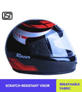 MonteX-1 Cityhelmet Motorbike Helmet (Black)