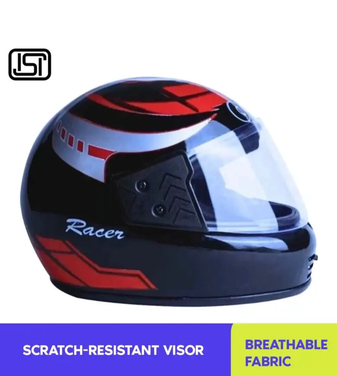 MonteX-1 Cityhelmet Motorbike Helmet (Black)