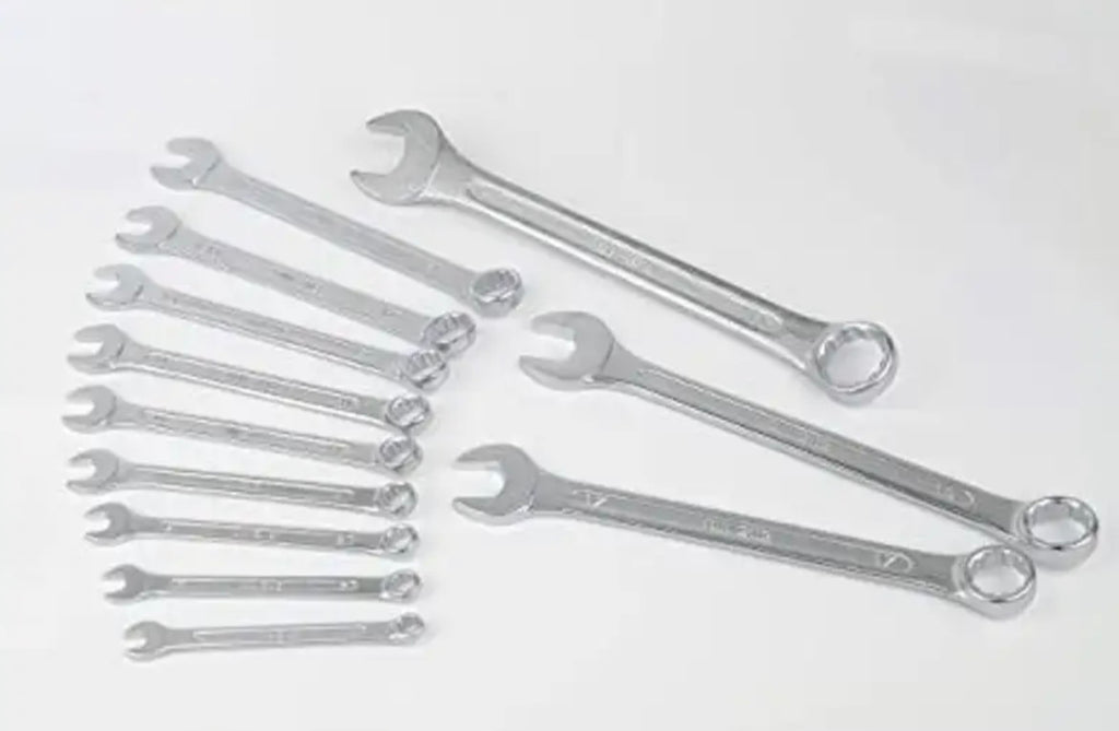 ShopGlobal wrench set 12 piece 12 pc combination wrench set Double Sided Combination Wrench (Pack of 12)