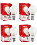 EVEREADY 9 W Standard B22 LED Bulb (White, Pack of 4)